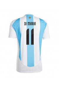 Argentina Angel Di Maria #11 Fotballdrakt Hjemme Klær Copa America 2024 Korte ermer